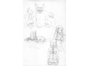 [RJ216902][花博士] 狼人と交わる夜