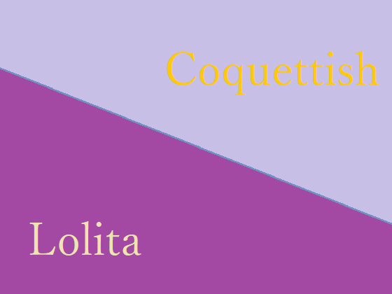 Coquettish Lolita