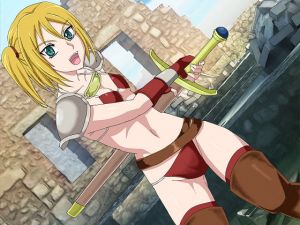 [RJ279792][びーすと・くっきー] 女戦士の夫は出稼ぎ中