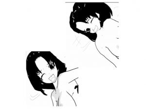 [RJ281234][ピッケ] 人妻くすぐりマッサージ(モノクロイラスト7枚)