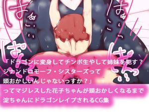 [RJ281360][あああっ淀ちゃんっ澄ちゃんっ] 「ドラゴンに変身してチンポ生やして姉妹を犯す?ジナンドロモーフ・シスターズって頭おかしいんじゃないっすか?」ってマジレスした花子が頭おかしくなるまで犯される本。