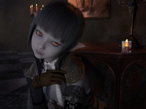 [RJ288522][へっぽこドM] ふたなり悪魔っ子にチ〇カス掃除させられ口をオナホみたいに使われて喉に精液流し込まれるお話