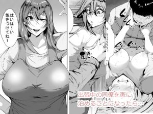 [RJ289316][AKYS本舗] 出張中の同僚を家に泊めることになったら…