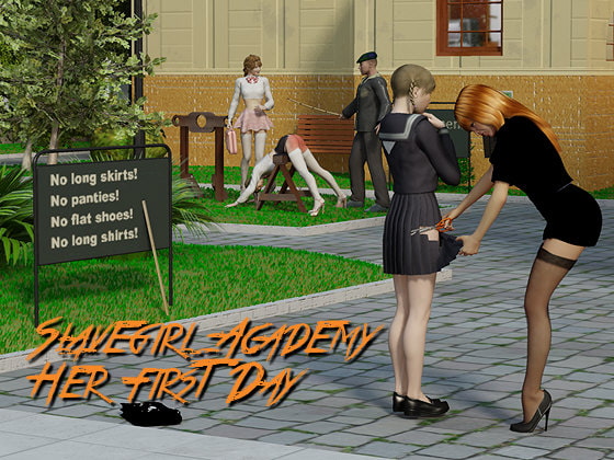 Slavegirl Academy Her First day