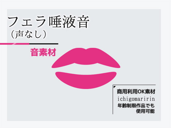 音素材「フェラ唾液音/声なし」～商用OK著作権フリー