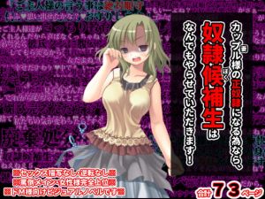 [RJ322376][統計上の聖地] カップル様の正奴隷になる為なら、奴隷候補生はなんでもやらせていただきます!