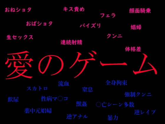 愛のゲーム ～拉致監禁 S〇W風エロデスゲームに参加させられる少年たち～