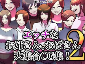 [RJ351261][ちょっとB専] サークルちょっとB専:えっちなお姉さん、おばさん大集合CG集!2