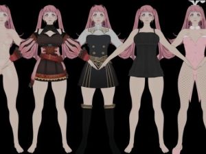 [RJ361611][CGCOOL] Emiyo – Cute Pretty Anime Girl character 3D Model