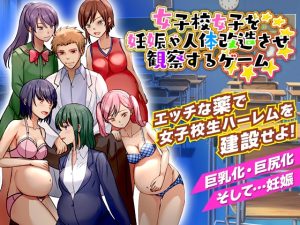 [RJ01008226][Are!] 女子校女子を妊娠や人体改造させ観察するゲーム