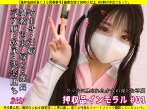 [RJ437663][SR3DART] 押収品インモラル #01 - スマホに残された少女の淫らな写真 -