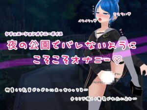 [RJ01024175][Seina] 夜の公園でバレないようにこそこそオナニー