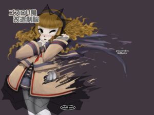 [RJ01035719][HellDevice] ゴスロリ風改造制服