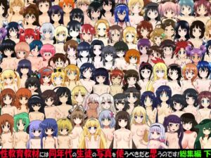 [RJ01050154][ふぇちすぴ] 性教育教材には同年代の生徒の写真を使うべきだと思うのです! 総集編 下
