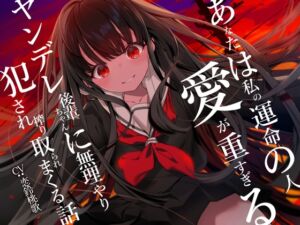 [RJ01054657][桃色アルカディア] あなたは私の運命の人～愛が重すぎるヤンデレ後輩ちゃんに無理やり犯され搾り取られまくる話～【逆レイプ】