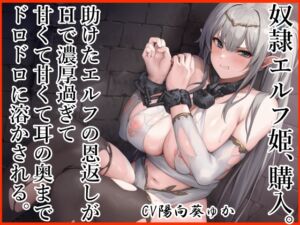 [RJ01069959][みんなで翻訳] 【簡体中文版】奴隷エルフ姫、購入。 助けたエルフの恩返しがエッチで濃厚すぎて 甘くて甘くて耳の奥までドロドロに溶かされる。