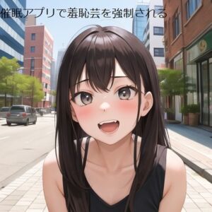 [RJ01082438][dell mix] 女性動画クリエイターに催眠アプリで無様芸を強制されてしまう vol.1