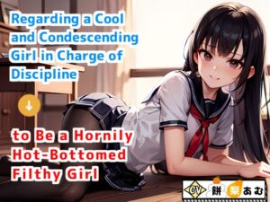 [RJ01116791][青春堕ち] Regarding a Cool and Condescending Girl in Charge of Discipline to Be a Hornily Hot-Bottomed Filthy Girl