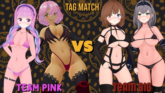 Team Pink Vs Team Big - Tag Match!