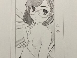 [RJ01145846][羽落] 羽落のアナログモノクロヌードイラスト集 創刊号