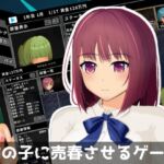 女の子に売春させるゲーム