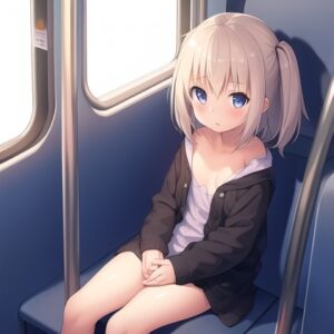 [RJ01176076][PinkAsh] 可愛いパイパンロリっ娘を電車内で見つけたので中出ししてヤリ逃げしてしまうことにしたら泣かれたw