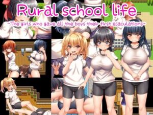 [RJ01180785][おもちだいふく] [ENG TL Patch] Rural school life ~The girls who gave all the boys their first ejaculations~