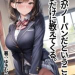 彼女がノーパンだということを、オレだけに教えてくる。