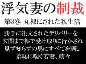 [RJ01222969][海老沢薫] 浮気妻の制裁 第3巻 丸裸にされた私生活