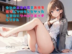 [RJ01224683][さのぞう] 【隙間の文庫】会社の高嶺の花をお持ち帰りして何もしなかったら翌日にリベンジエッチしてきた