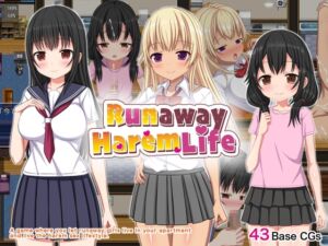 [RJ01238155][ひまわりドリル] [ENG TL Patch] Runaway Harem Life