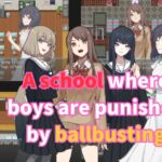 A school where boys are punished by ballbusting