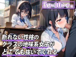 [RJ01243608][ジェントルちんぽ倶楽部] 【即抜き用|3分フェラ抜き音声】断れない性格の同級生に頼んだらいろんなところでフェラで抜いてくれた【保健室・図書室・更衣室・放課後の教室・公園・お風呂…】