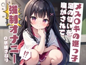 [RJ01244527][きむりのないしょばなし] メス〇キの姪っ子に足の匂いを嗅がされて強○オナニー!?【KU100】