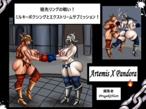 [RJ01252083][PandoraCatfight] 祖先のリングの戦い! ミルキーボクシングと極限の服従!