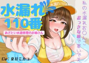 [RJ01244947][夏ミカん文庫] 【働くお姉さんシリーズ】水漏れトラブル110番!～水漏れ修理に来たのに私が水漏れしちゃうなんて～【あざとい水道修理のお姉さん】