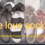 we love socks!〜I want to be buried in socks!〜English version