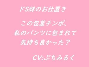 [RJ01260721][ぷちみるく] 【音声作品】ドS妹に言葉責めされながら屈辱のお仕置きフェラチオをされる。