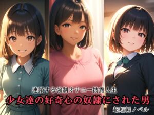 [RJ01262640][いじめっ娘通信] 少女達の好奇心の奴○にされた男