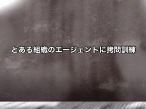 [RJ01262954][＠さう] とある組織のエージェントに○問訓練