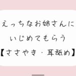 【バイノーラル】えっちなお姉さんにイジめてもらう[耳舐め]