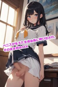 [RJ01267495][デイジーガーデン] 【5～10分でさっくり抜けるシリーズ】ペニスが生えた生徒会長に呼び出され、そのまま百合SEXする話