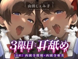 [RJ01259125][ざこざこお兄さん取締実行委員会] 3限目:耳舐め [日直] 西園寺瑠璃・西園寺亜美【CV:山田じぇみ子】