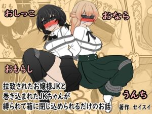 [RJ01271386][セイスイ] 拉致されたお嬢様JKと巻き込まれたJKちゃんが縛られて箱に閉じ込められるだけのお話