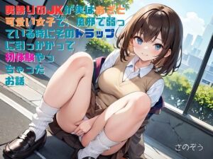 [RJ01284444][さのぞう] 【隙間の文庫】男勝りのJKが実はあざと可愛い女子で、風邪で弱っている時にそのトラップに引っかかって初体験やっちゃったお話