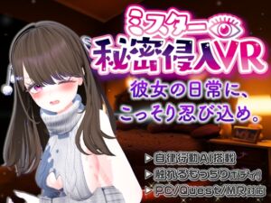 [RJ01266526][いちゃらぶXR研究所] 【VR】ミスター秘密侵入VR ―SNSの裏側、彼女の家に忍び込んだら、トイレもベッドも覗き見放題で…―