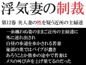 [RJ01292917][海老沢薫] 浮気妻の制裁 第12巻 美人妻の性を疑う近所の主婦達