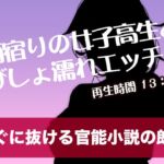 雨宿りの女子高生とびしょ濡れエッチ【すぐに抜ける官能小説の朗読】