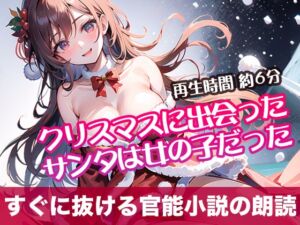 [RJ01300816][tumugiko@novel] クリスマスに出会ったサンタは女の子だった【すぐに抜ける官能小説の朗読】