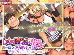 [RJ01299176][survive] 【メス堕ち♂】金で買った不良男子(後編) モーションコミック版